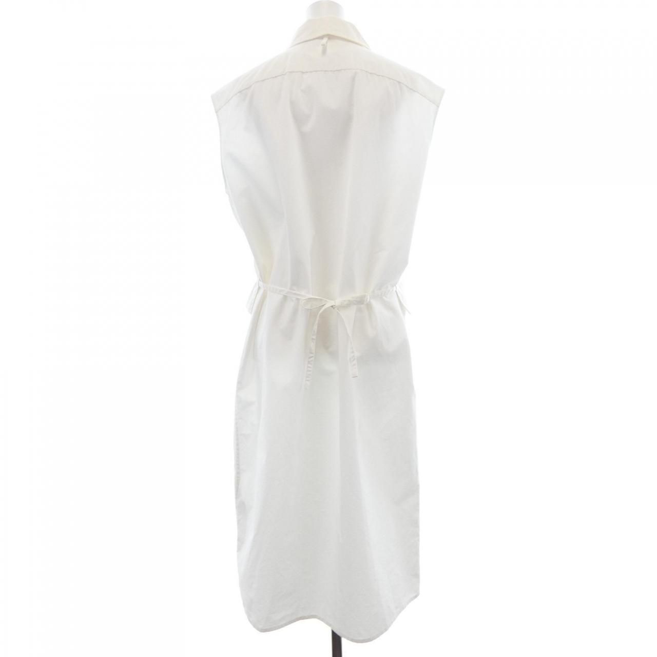 Hermes Carre Dress White — view 2