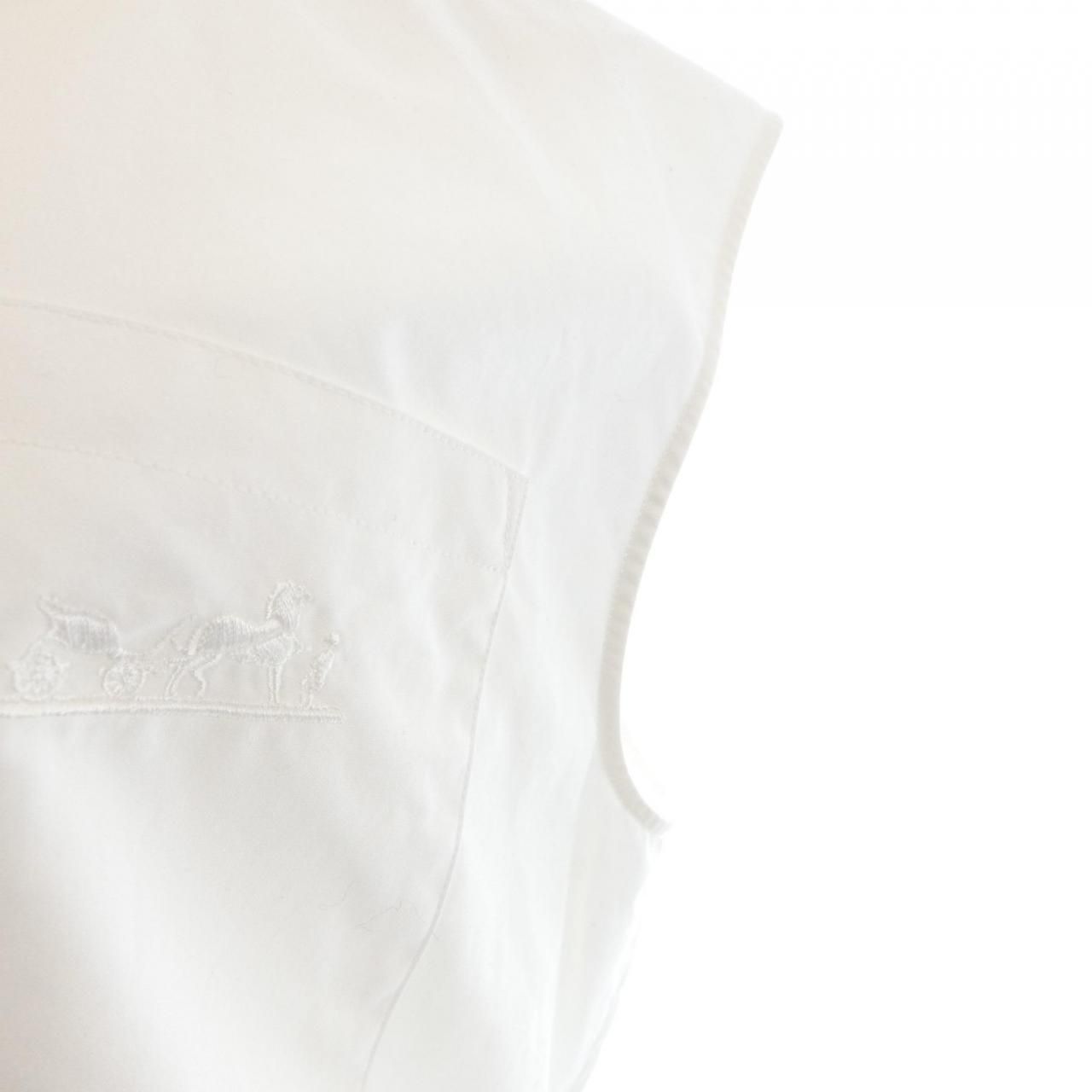 Hermes Carre Dress White — view 6
