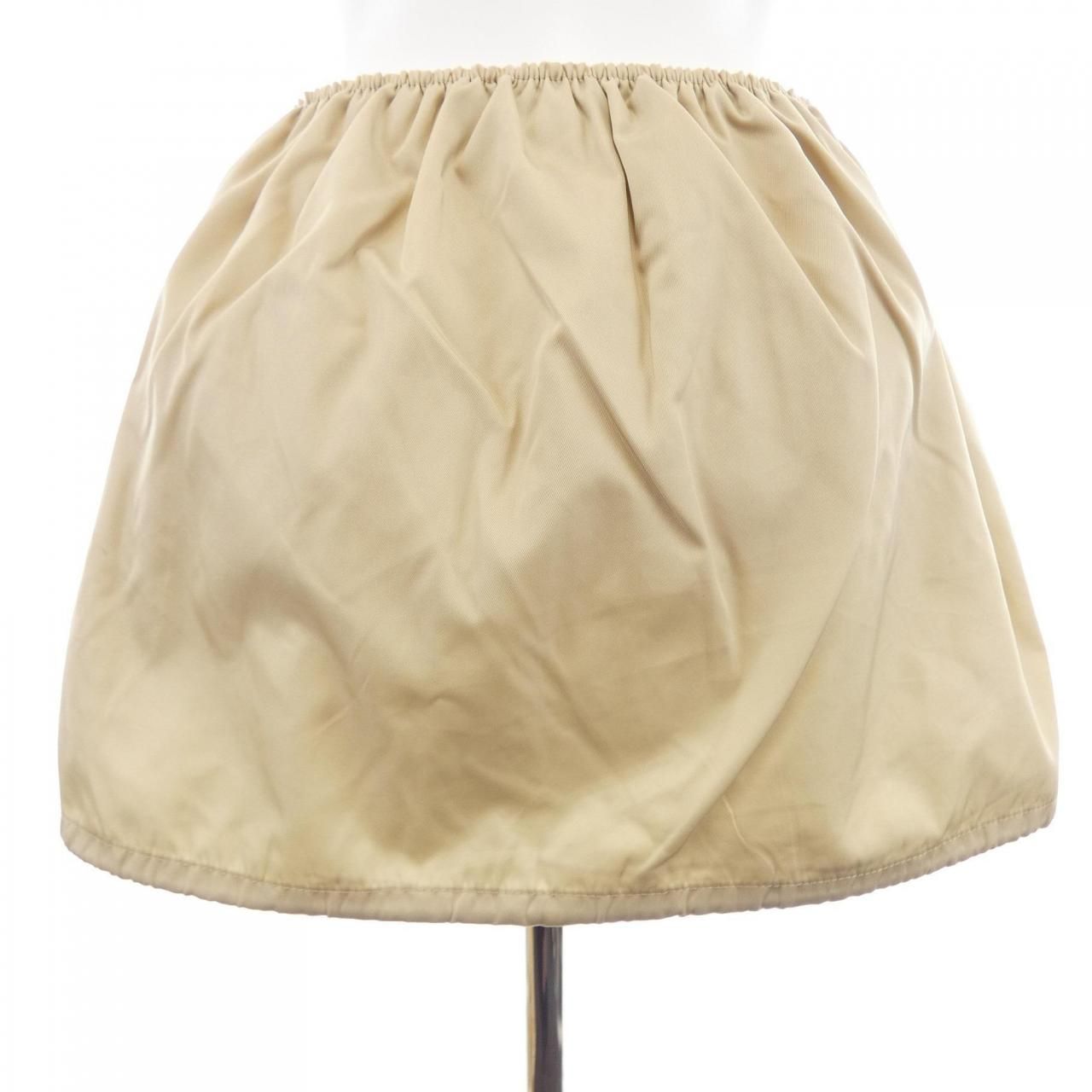 Prada Triangle Logo Skirt — view 2