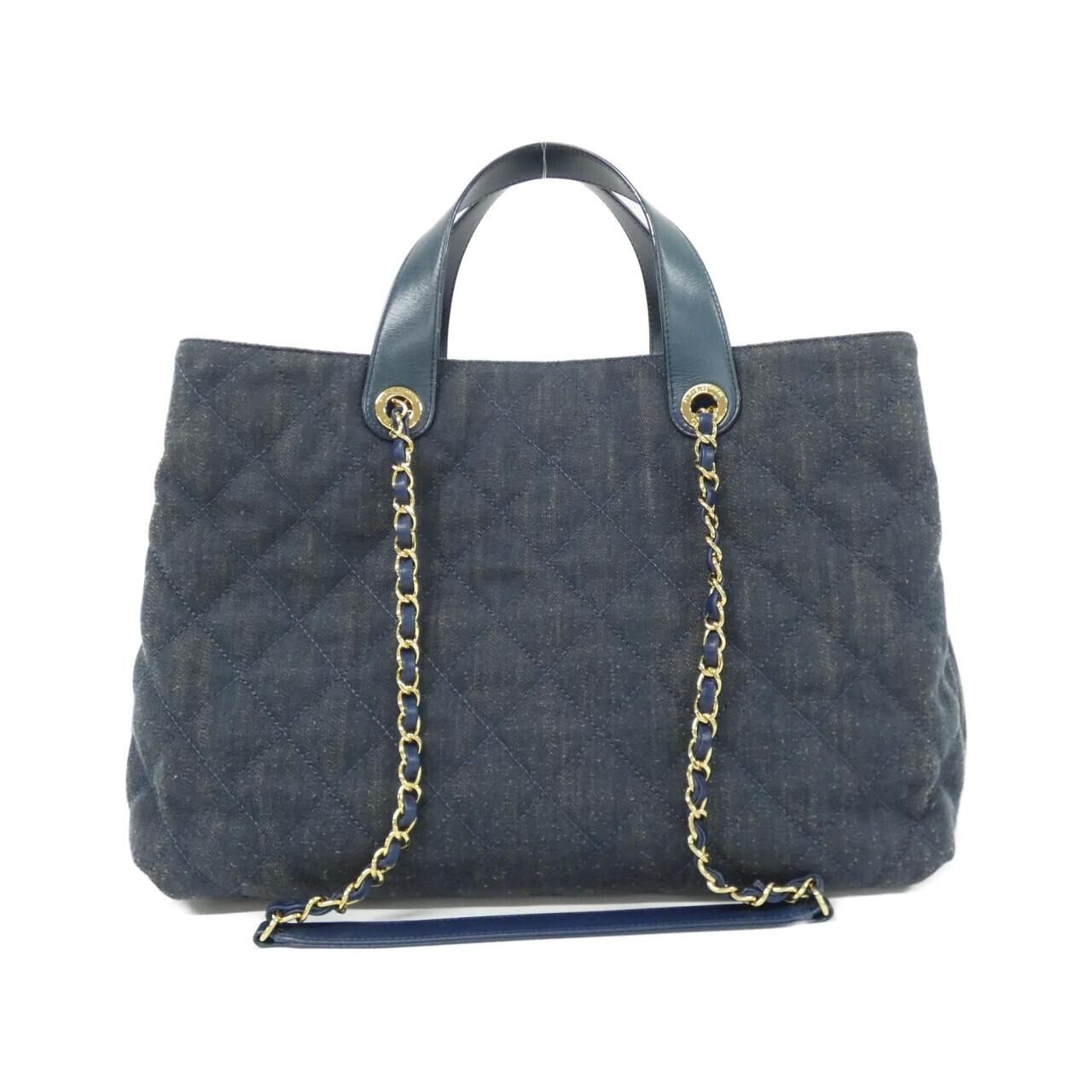 Chanel Bag Handbag Blue — view 2