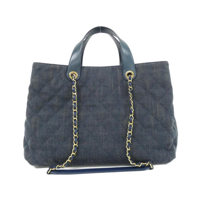 Chanel Bag Handbag Blue — view 2