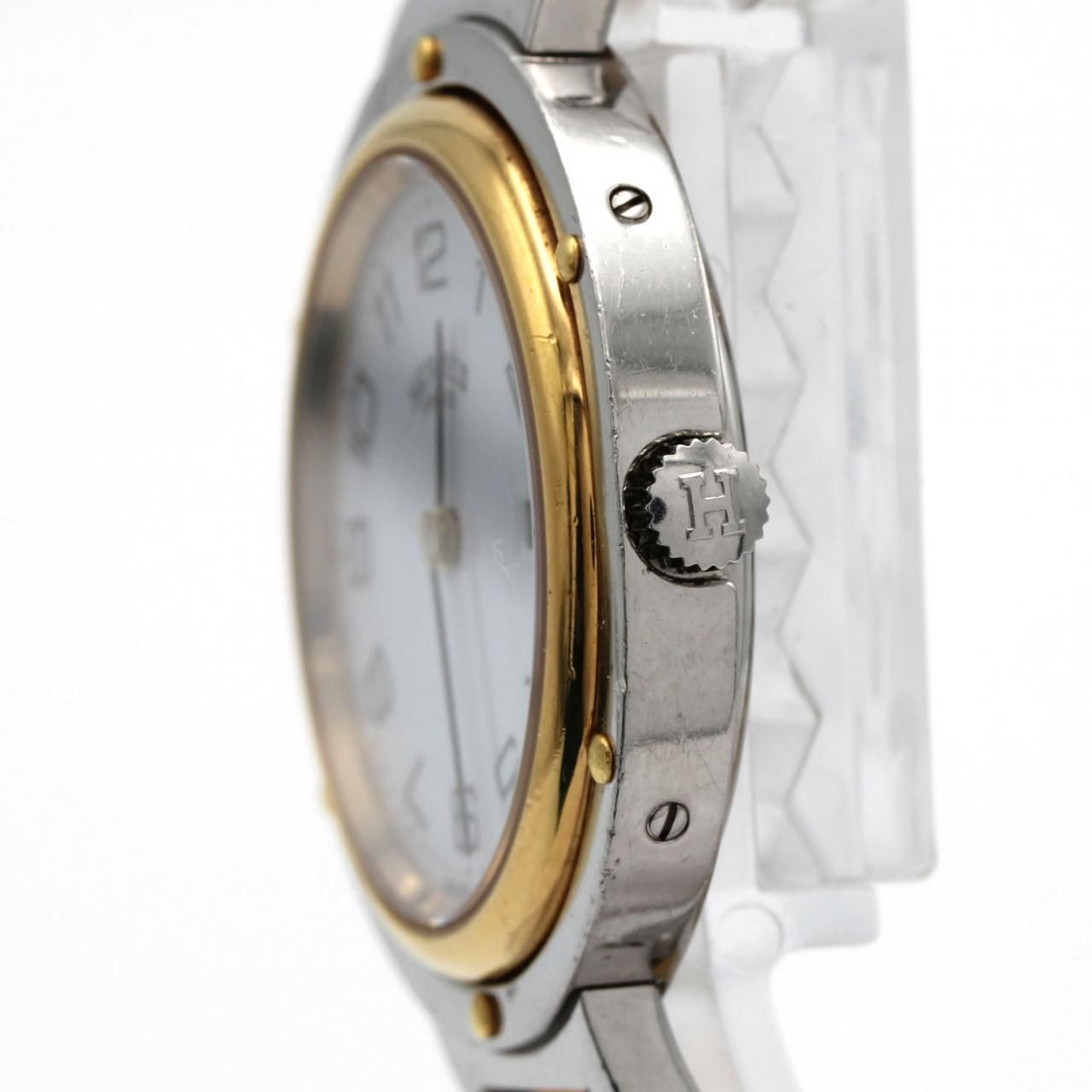 Hermes Clipper Quartz Watch White — view 3