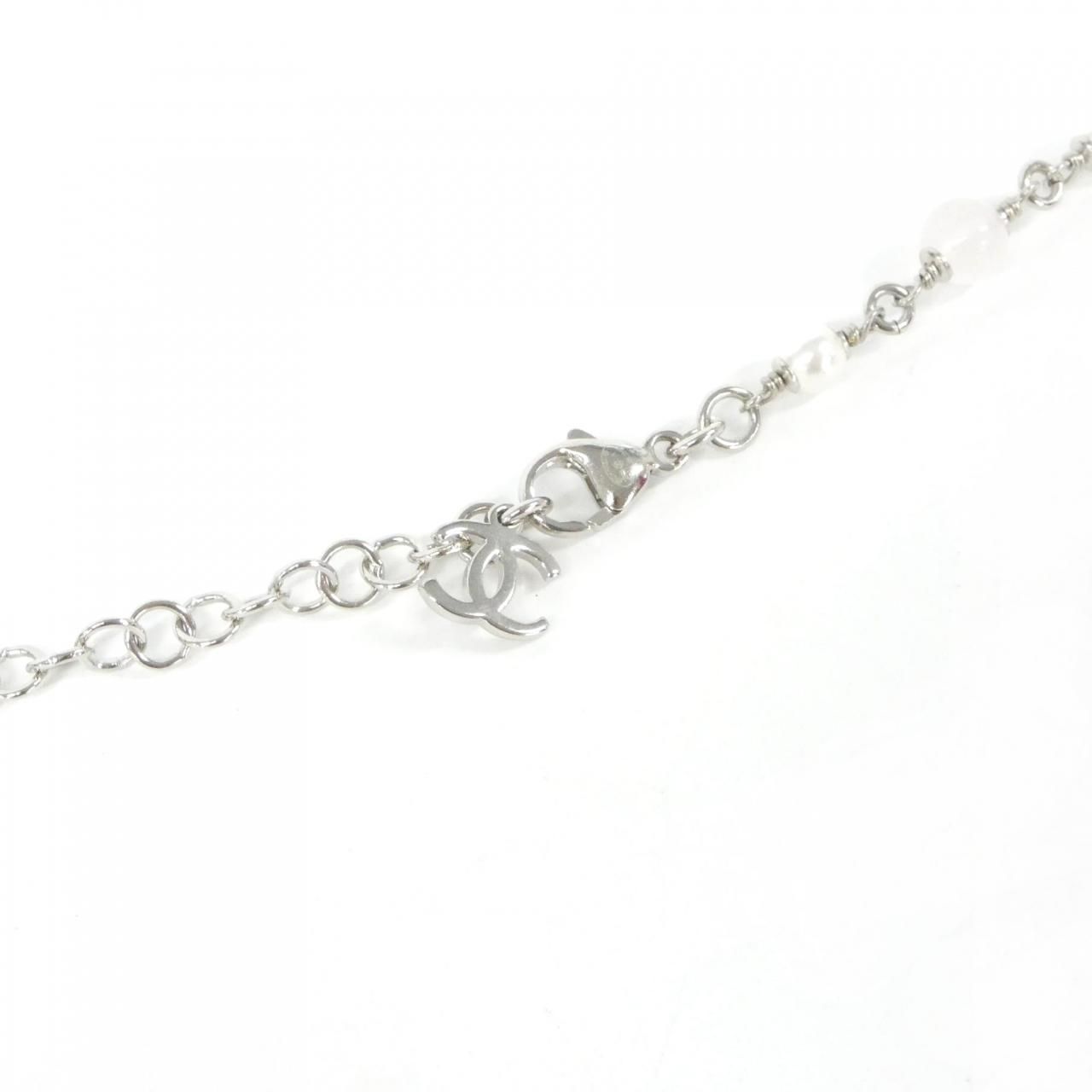 Chanel Necklace Silver — view 4