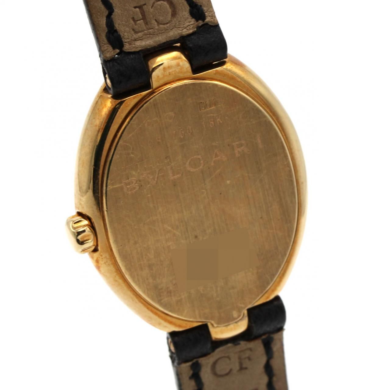 Bvlgari Oval YG Quartz — view 5
