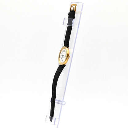 Bvlgari Oval YG Quartz — view 2