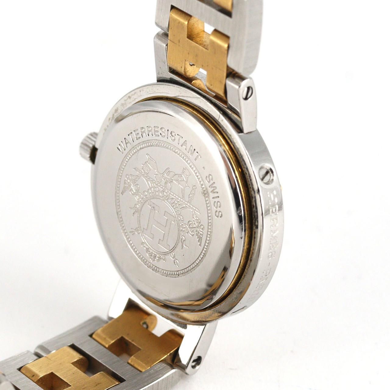 Hermes Clipper Quartz Watch White — view 5