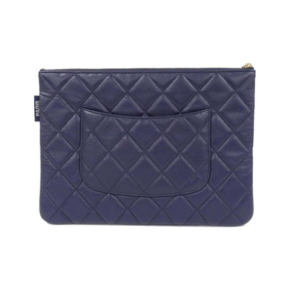 Chanel Pouch Navy — view 2