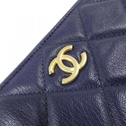 Chanel Pouch Navy — view 4
