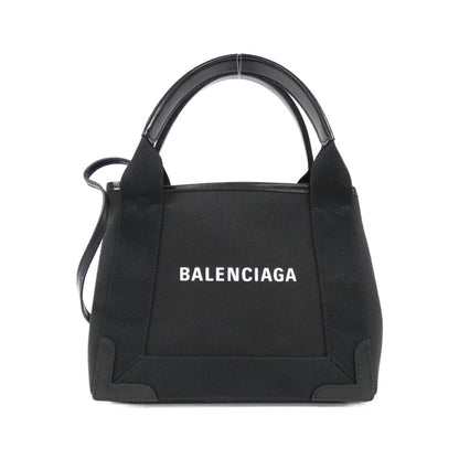 Balenciaga Navy Cabas XS Bag