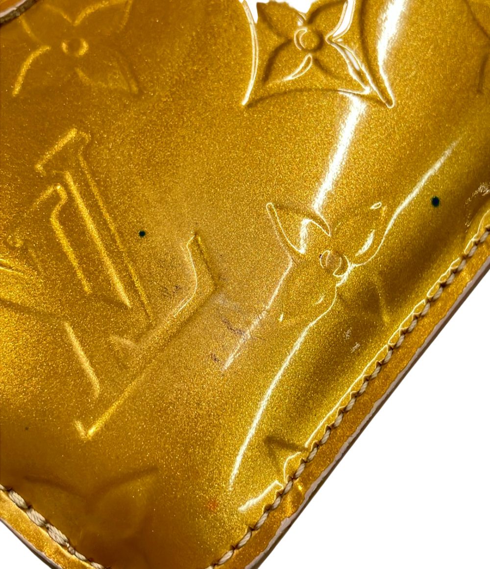 Louis Vuitton Coin Case with Key Ring Pochette Cles NM Vernis — view 5