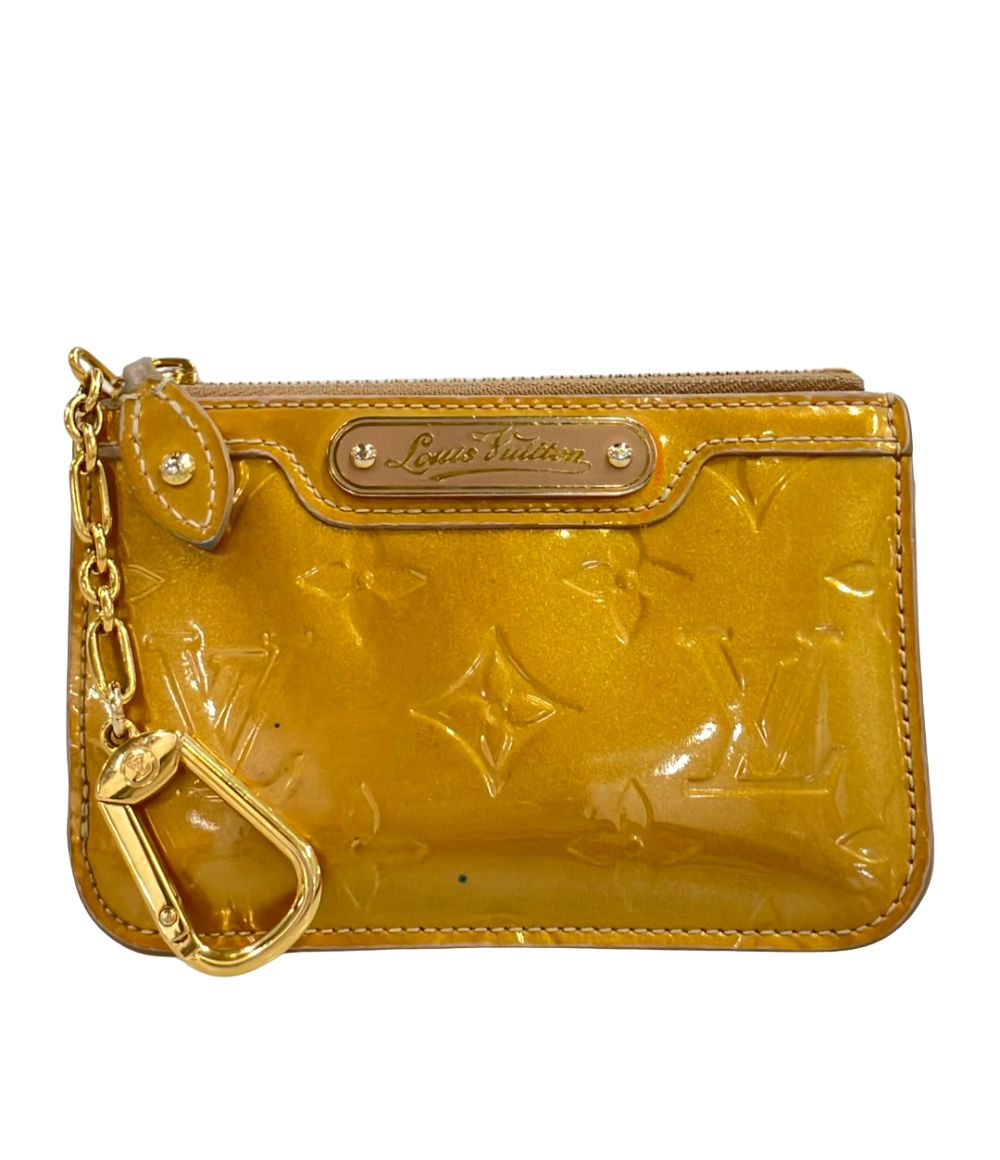 Louis Vuitton Coin Case with Key Ring Pochette Cles NM Vernis