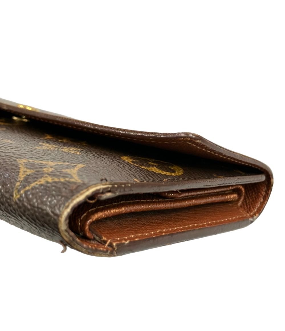 Louis Vuitton Wallet Trifold Portefeuille International Monogram — view 5