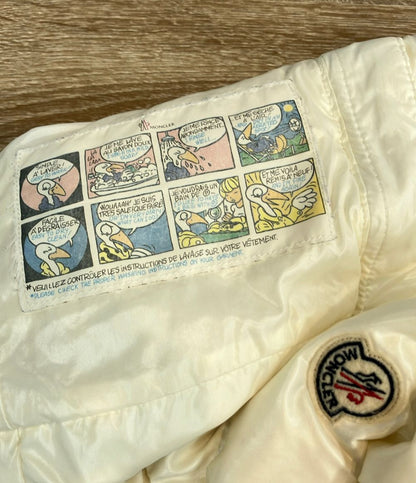 Moncler Down Jacket Vest Zip Up Logo Patch Ghany Kids — view 8