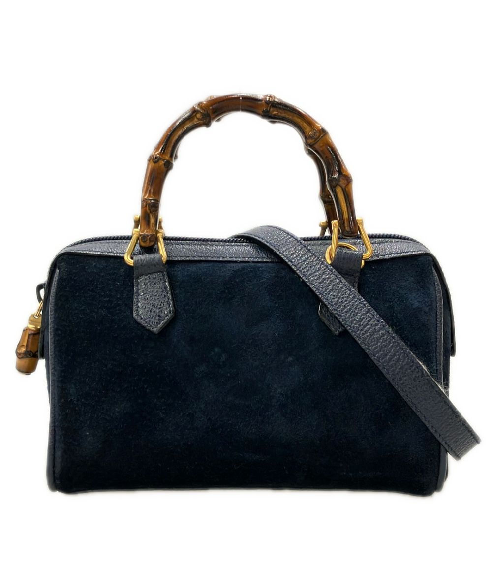 Gucci 2-Way Shoulder Bag Crossbody Bamboo 007