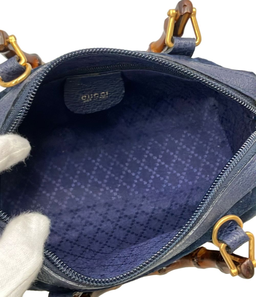 Gucci 2-Way Shoulder Bag Crossbody Bamboo 007 — view 5