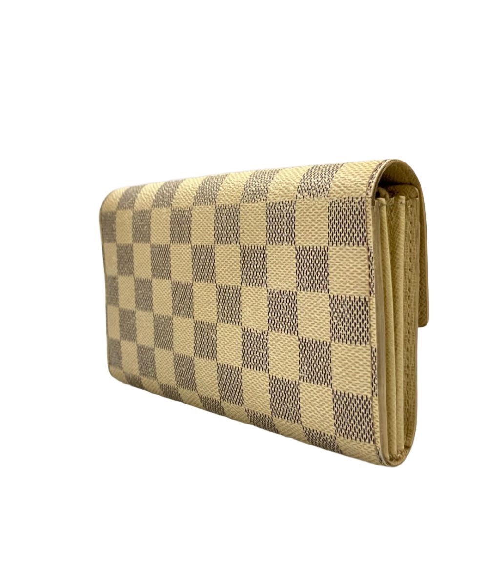 Louis Vuitton Wallet Portefeuille Sarah Damier Azur — view 2