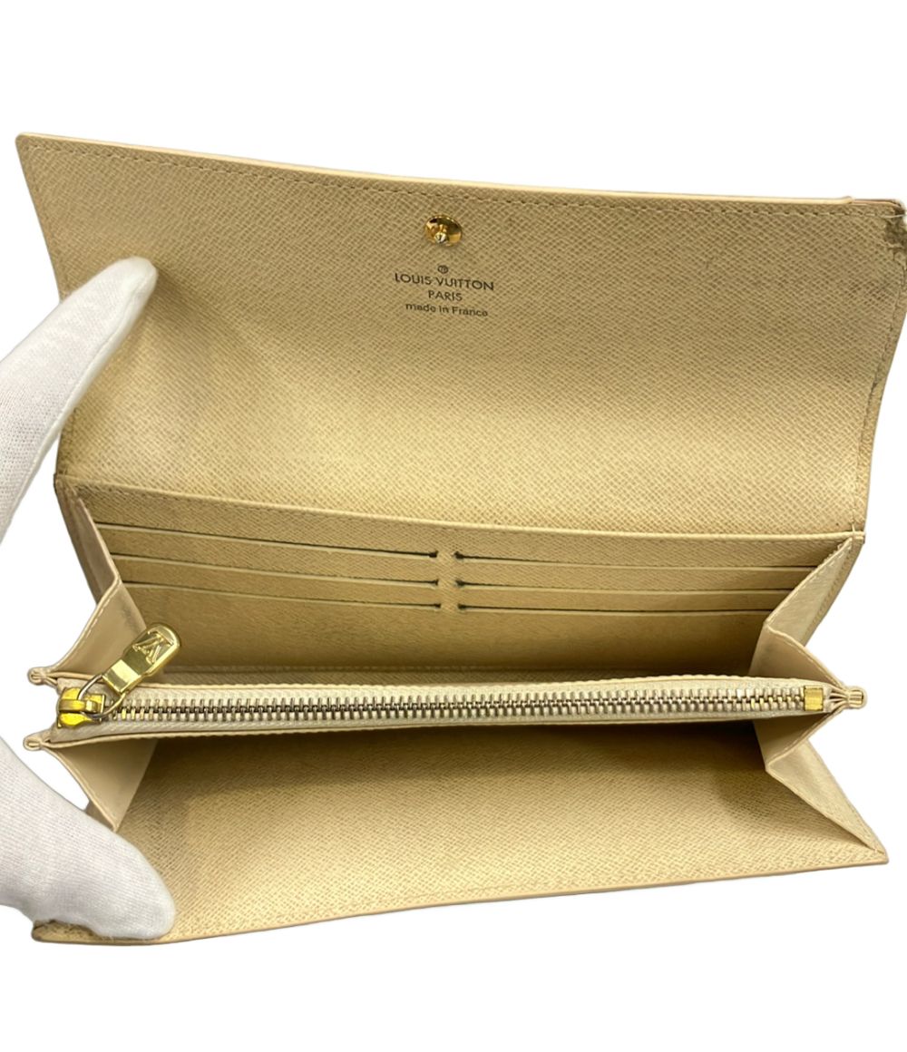 Louis Vuitton Wallet Portefeuille Sarah Damier Azur — view 3