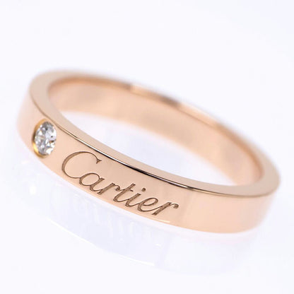 Cartier C Ducartier en Gray Boudo Wedding Ring 18k Diamond — view 2
