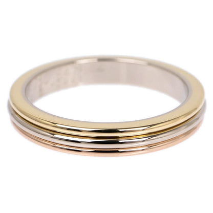 Cartier Vendome Louis Wedding Ring WG PG 18k Trinity Gold