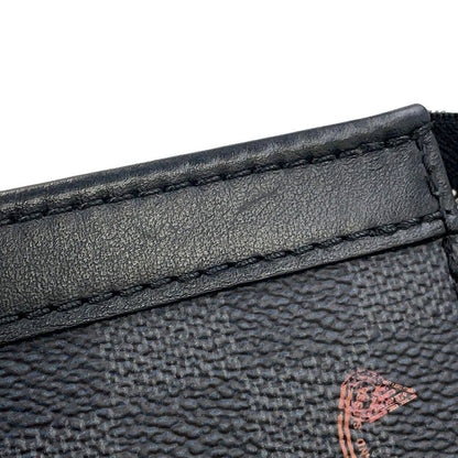 Louis Vuitton Shoulder Bag Damier Graphite Gaston Wearable Wallet Black — view 7