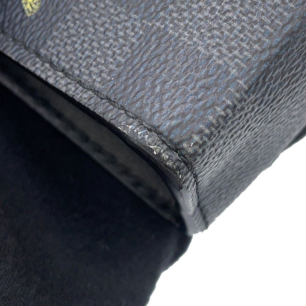 Louis Vuitton Shoulder Bag Damier Graphite Gaston Wearable Wallet Black — view 6