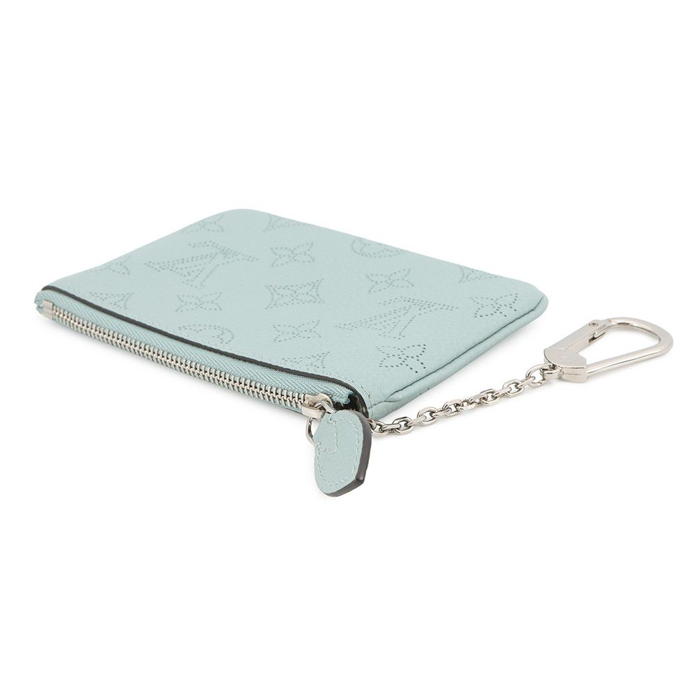 Louis Vuitton Coin Case Monogram Mahina Pochette Cles Purse — view 2