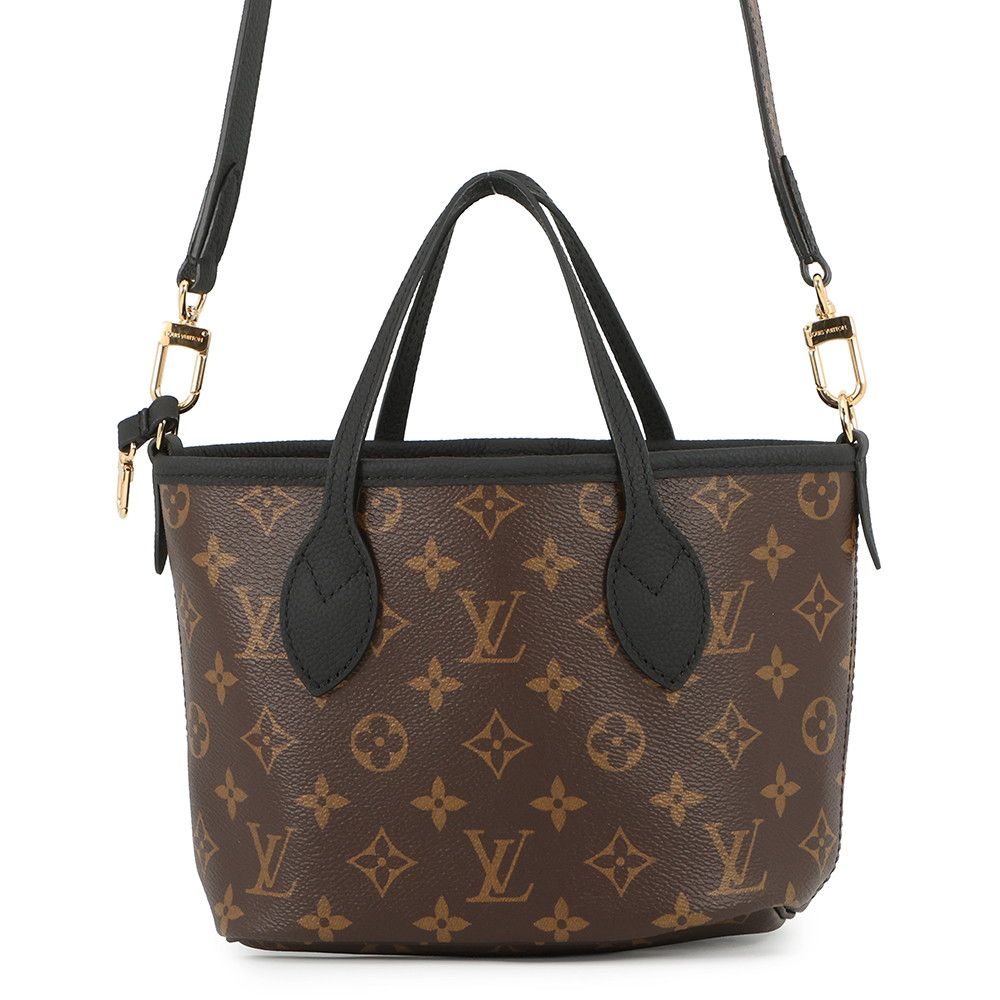 Louis Vuitton Tote Monogram Neverfull Inside Out BB 2-Way Black Reversible — view 6