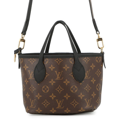 Louis Vuitton Tote Monogram Neverfull Inside Out BB 2-Way Black Reversible — view 6