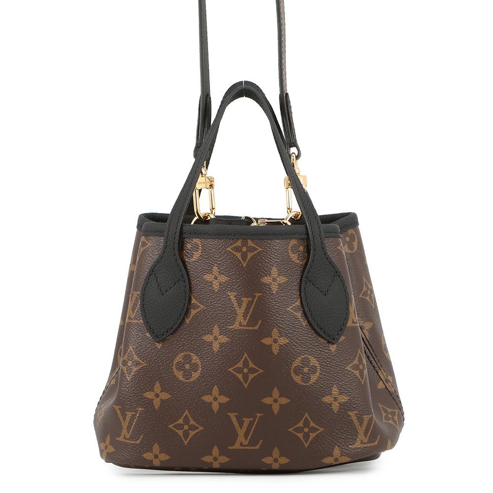 Louis Vuitton Tote Monogram Neverfull Inside Out BB 2-Way Black Reversible — view 7