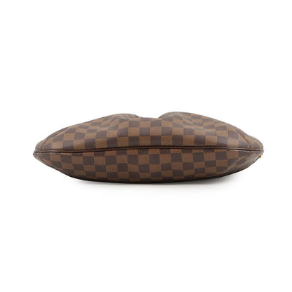 Louis Vuitton Shoulder Bag Damier Ebene Blue Msbeli GM Back — view 3