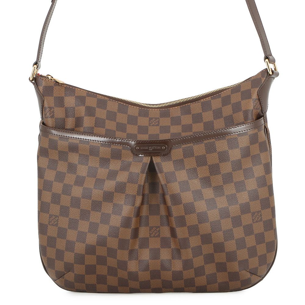 Louis Vuitton Shoulder Bag Damier Ebene Blue Msbeli GM Back