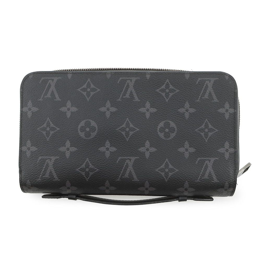 Louis Vuitton Wallet Monogram Eclipse Zippy XL Black — view 3