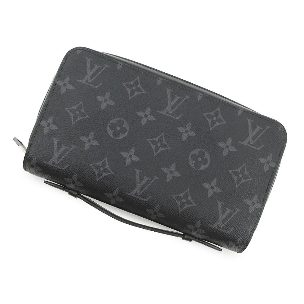 Louis Vuitton Wallet Monogram Eclipse Zippy XL Black
