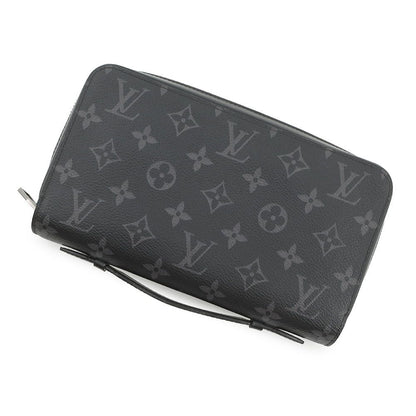 Louis Vuitton Wallet Monogram Eclipse Zippy XL Black