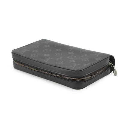 Louis Vuitton Wallet Monogram Eclipse Zippy XL Black — view 2