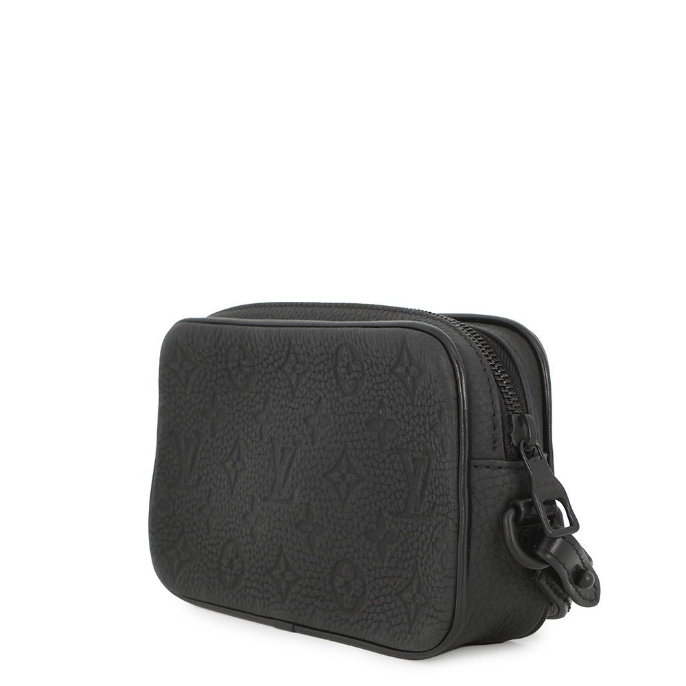 Louis Vuitton Second Bag Monogram Taurillon Pochette Volga Black — view 2