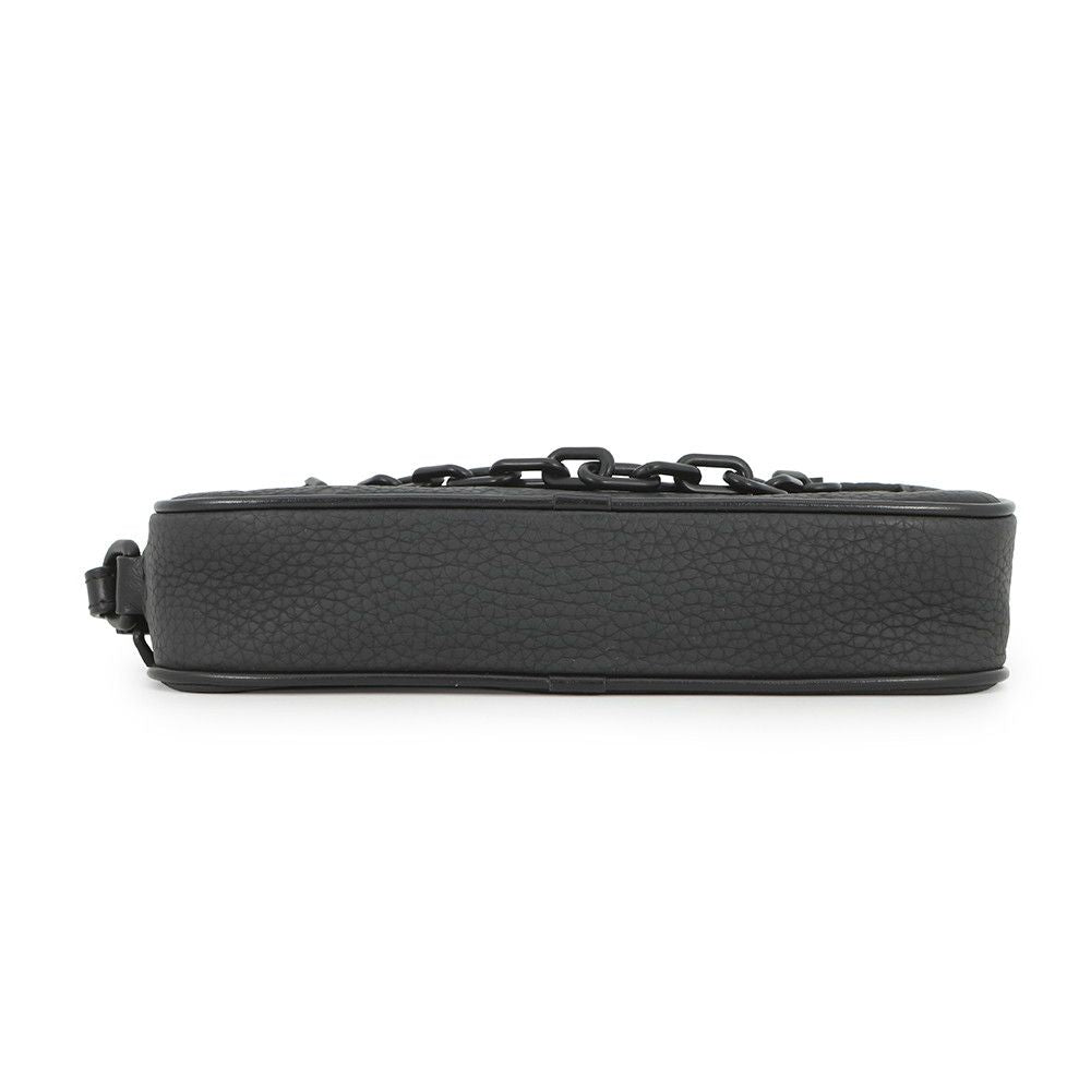 Louis Vuitton Second Bag Monogram Taurillon Pochette Volga Black — view 3