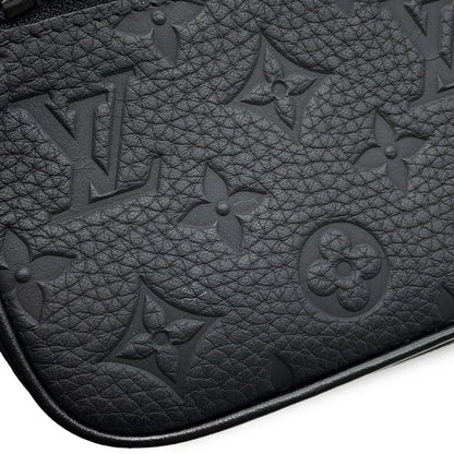 Louis Vuitton Second Bag Monogram Taurillon Pochette Volga Black — view 6