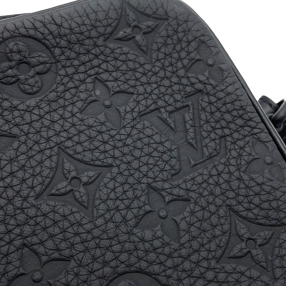 Louis Vuitton Second Bag Monogram Taurillon Pochette Volga Black — view 7