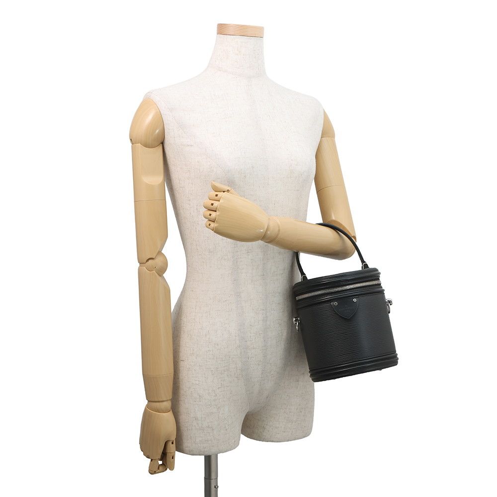Louis Vuitton Handbag Epi Cannes Bag Black — view 4
