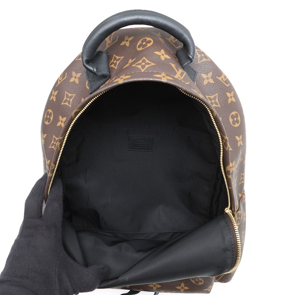 Louis Vuitton Backpack Monogram Palm Spring MM Black — view 5