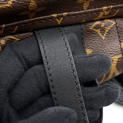 Louis Vuitton Backpack Monogram Palm Spring MM Black — view 6