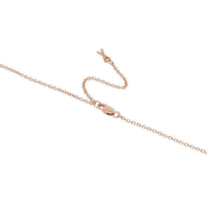 Tiffany & Co Necklace Atlas Closed Circle Diamond Total 18k Pink Gold Pendant — view 5
