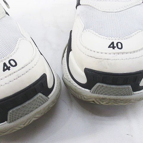 Balenciaga Adidas Originals Triple S 'white Sneakers — view 8
