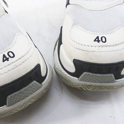 Balenciaga Adidas Originals Triple S 'white Sneakers — view 8