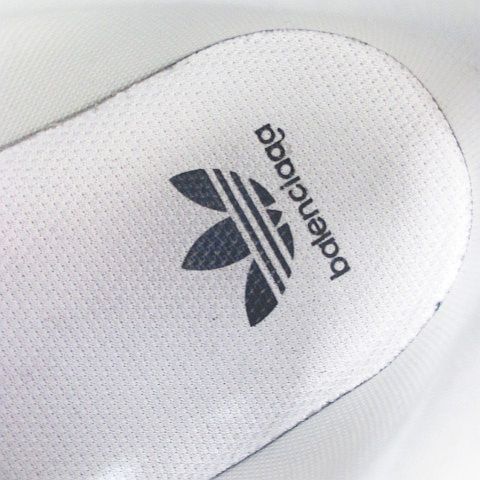 Balenciaga Adidas Originals Triple S 'white Sneakers — view 9