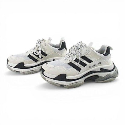 Balenciaga Adidas Originals Triple S 'white Sneakers — view 2