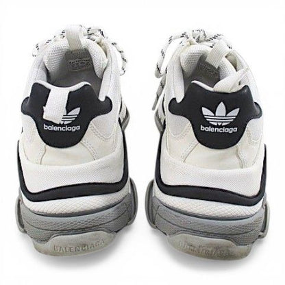 Balenciaga Adidas Originals Triple S 'white Sneakers — view 5