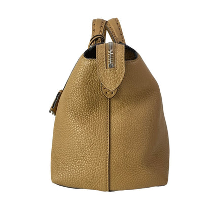 Fendi Handbag by the Way Large Selleria Brown Leather — view 4