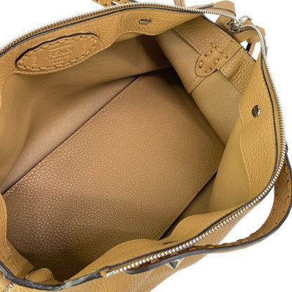 Fendi Handbag by the Way Large Selleria Brown Leather — view 8